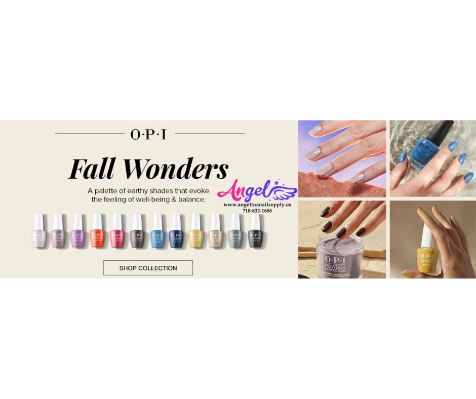 OPI Fall Wonders Collection Fall 2022 at Angelina Nail Supply New York