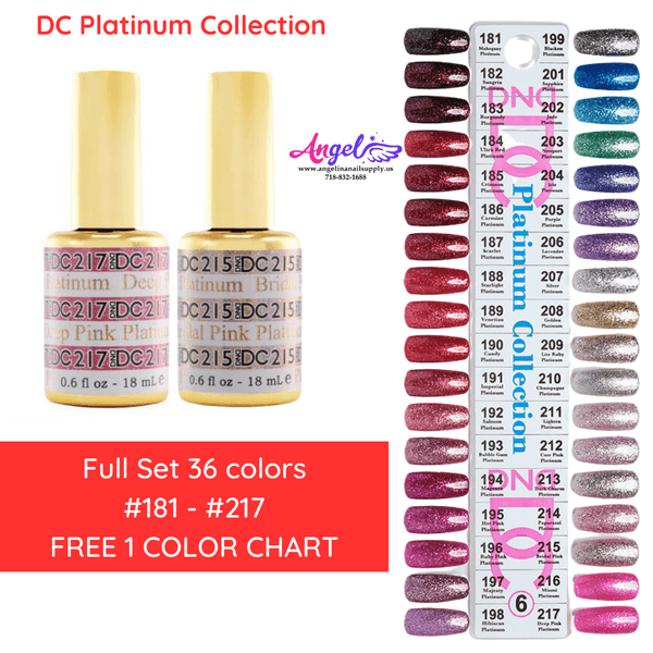DC6 Collection #6 Platinum (36 colors #181 - #217)