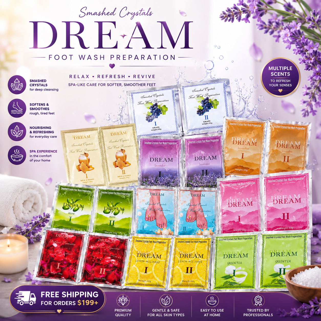 Dream Spa Jelly ( 2 steps + Combo Deals)