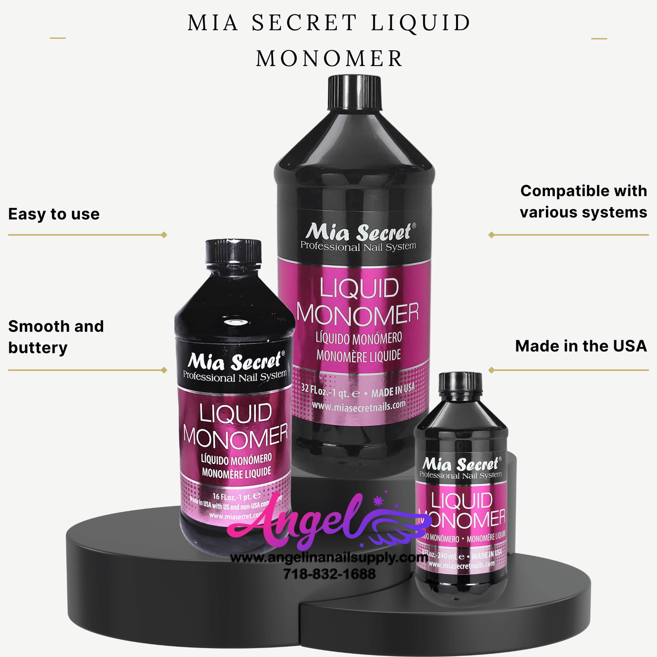 Liquid Monomer - Angelina Nail Supply NYC