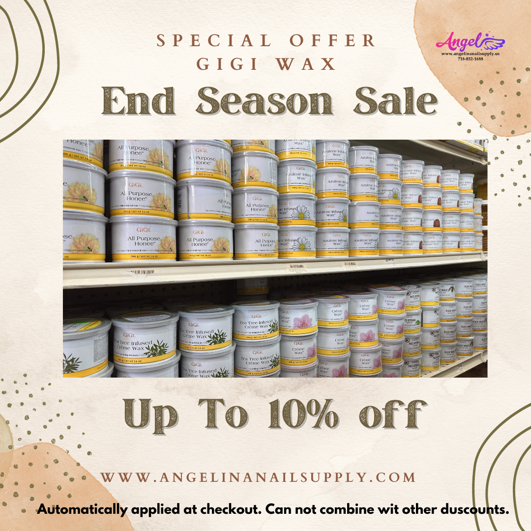 Sale 10% All Wax - Angelina Nail Supply NYC