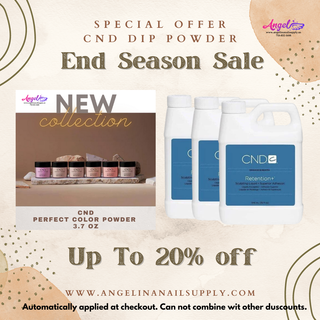 Sale 20% CND - Angelina Nail Supply NYC