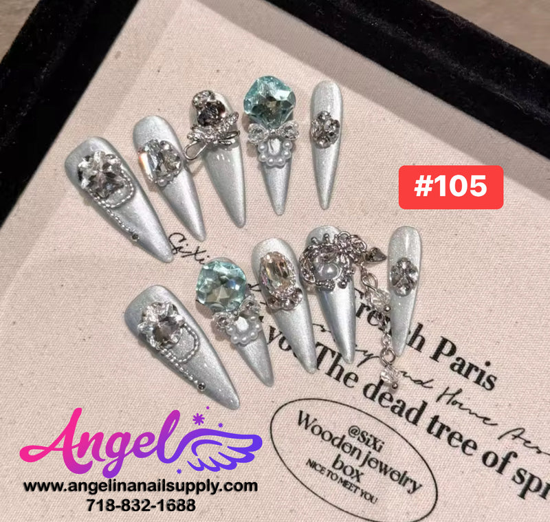 Angelina Handmade Custom Press-On | #090-#119