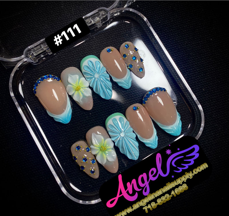 Angelina Handmade Custom Press-On | #090-#119