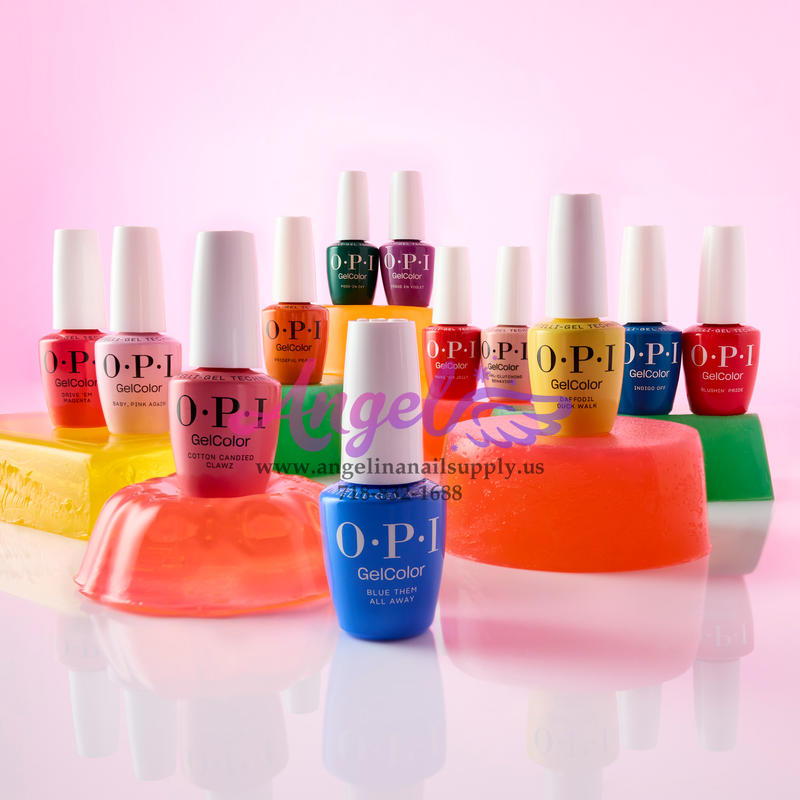 OPI Gel Color - Make'em Jelly Collection 12 Colors Only | Summer 2025