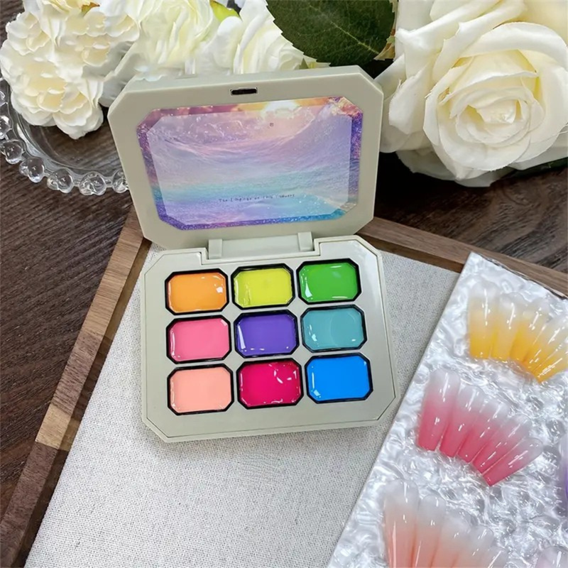 Solid Cream Gel Palette – Bright Pop Collection