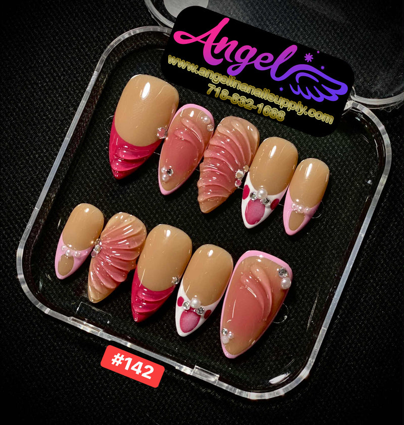 Angelina Handmade Custom Press-On | #120-#149