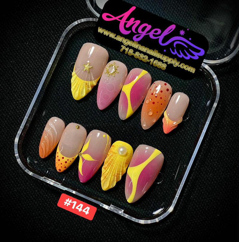 Angelina Handmade Custom Press-On | #120-#149