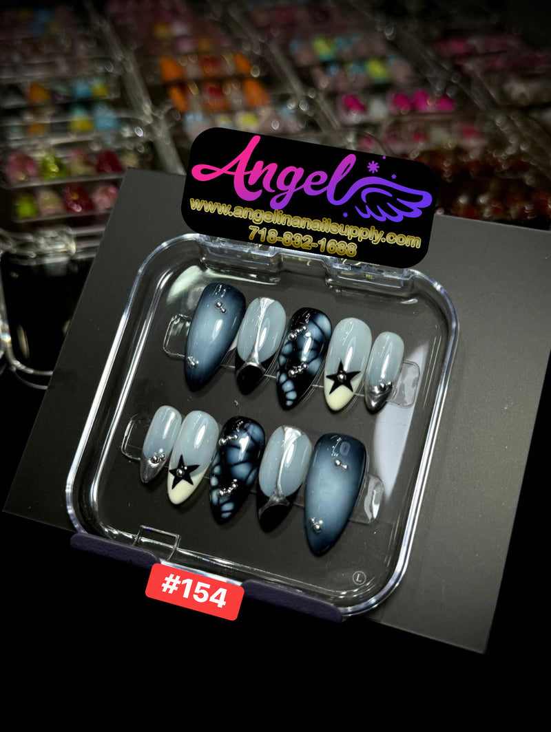 Angelina Handmade Custom Press-On | #150-#179