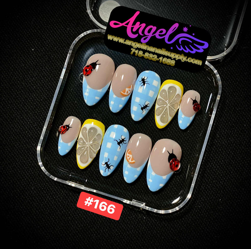 Angelina Handmade Custom Press-On | #150-#179