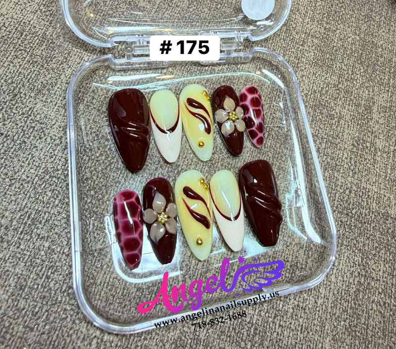 Angelina Handmade Custom Press-On | #150-#179