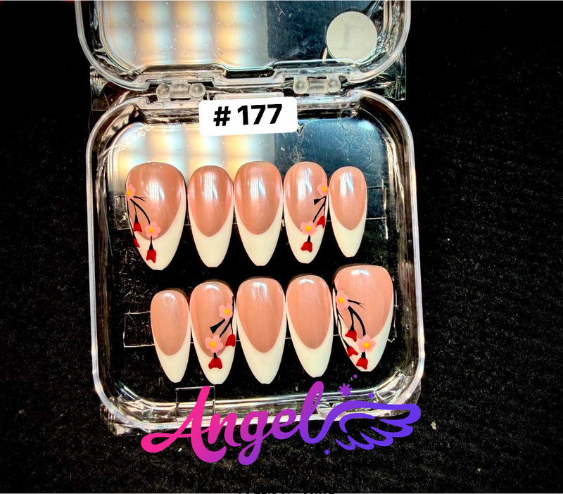 Angelina Handmade Custom Press-On | #150-#179