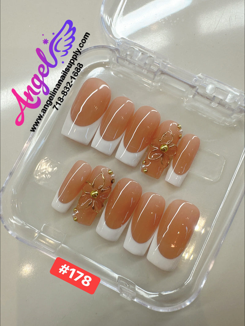 Angelina Handmade Custom Press-On | #150-#179