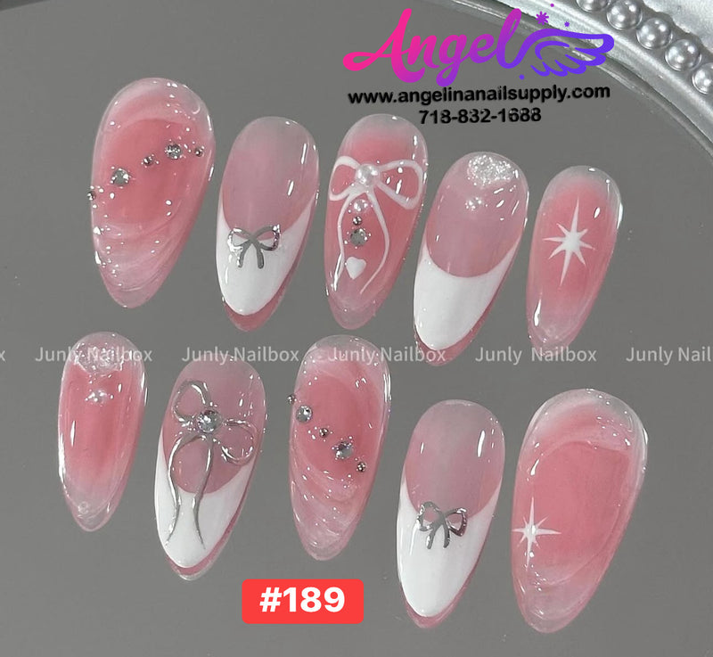 Angelina Handmade Custom Press-On | #180-#209