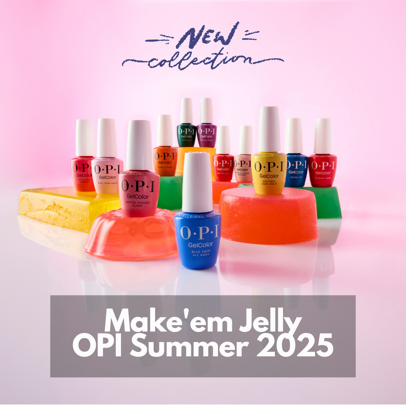 OPI Gel Color - Make'em Jelly Collection 12 Colors Only | Summer 2025