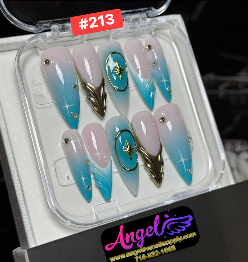 Angelina Handmade Custom Press-On | #210-#239