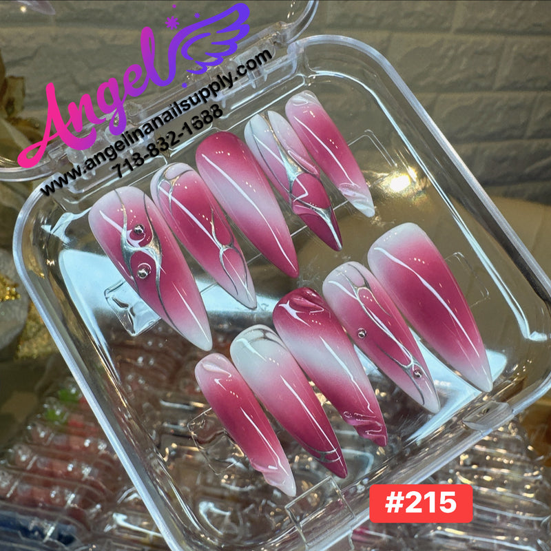 Angelina Handmade Custom Press-On | #210-#239