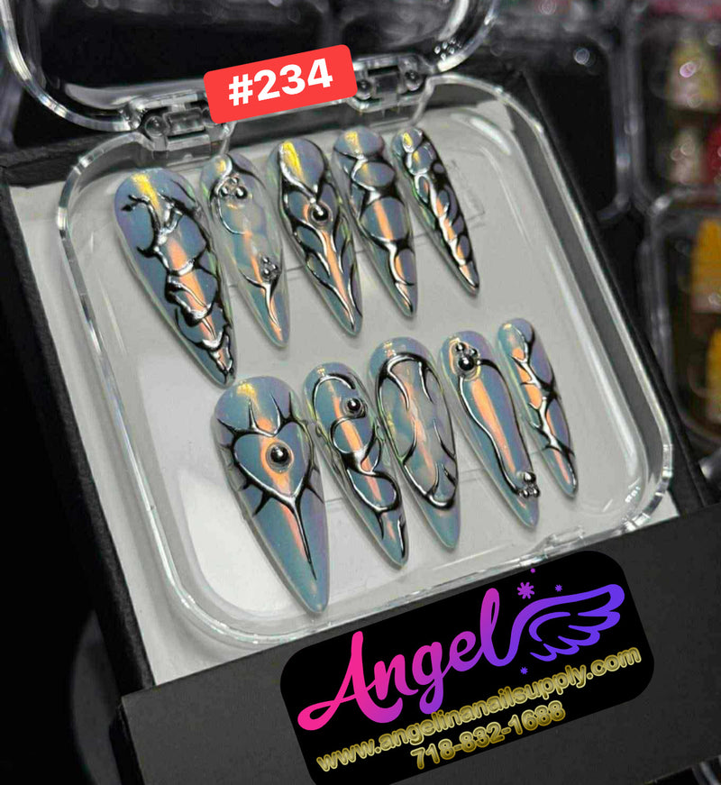 Angelina Handmade Custom Press-On | #210-#239