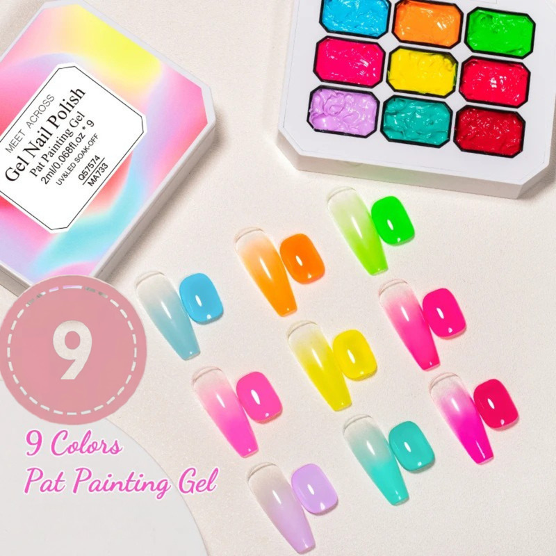 Cream Painting Gel Palette
