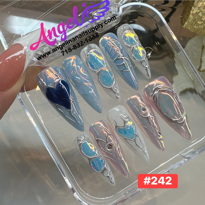 Angelina Handmade Custom Press-On | #240-#269