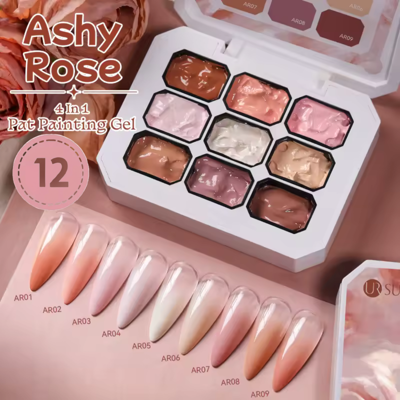 Cream Painting Gel Palette