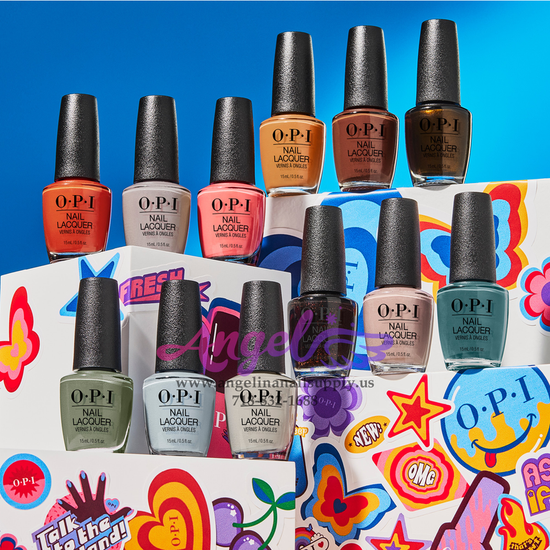 OPI Nail Lacquer - What's Your Mani-tude? Collection 12 Colors| Fall 2025