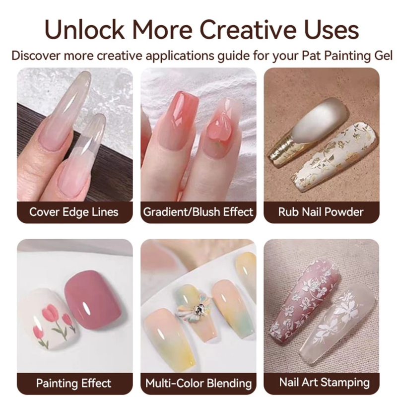 Cream Painting Gel Palette