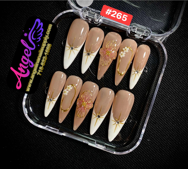 Angelina Handmade Custom Press-On | #240-#269