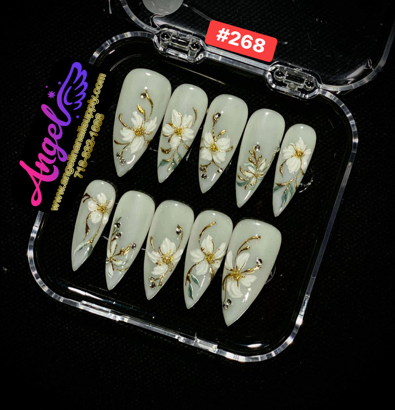 Angelina Handmade Custom Press-On | #240-#269