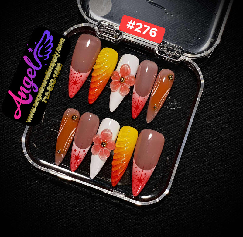 Angelina Handmade Custom Press-On | #270-#299