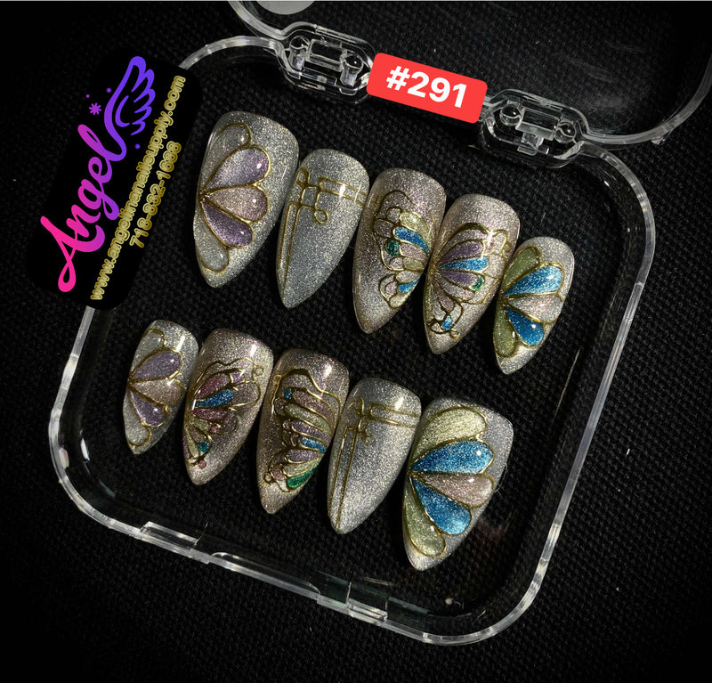 Angelina Handmade Custom Press-On | #270-#299