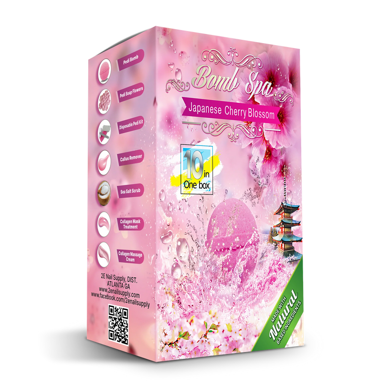 2E Organic Bomb Spa 10 in 1 - Angelina Nail Supply NYC