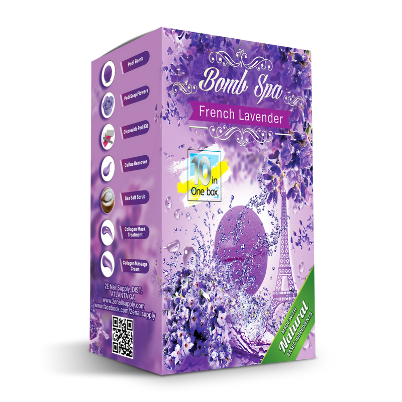 2E Organic Bomb Spa 10 in 1 - Angelina Nail Supply NYC