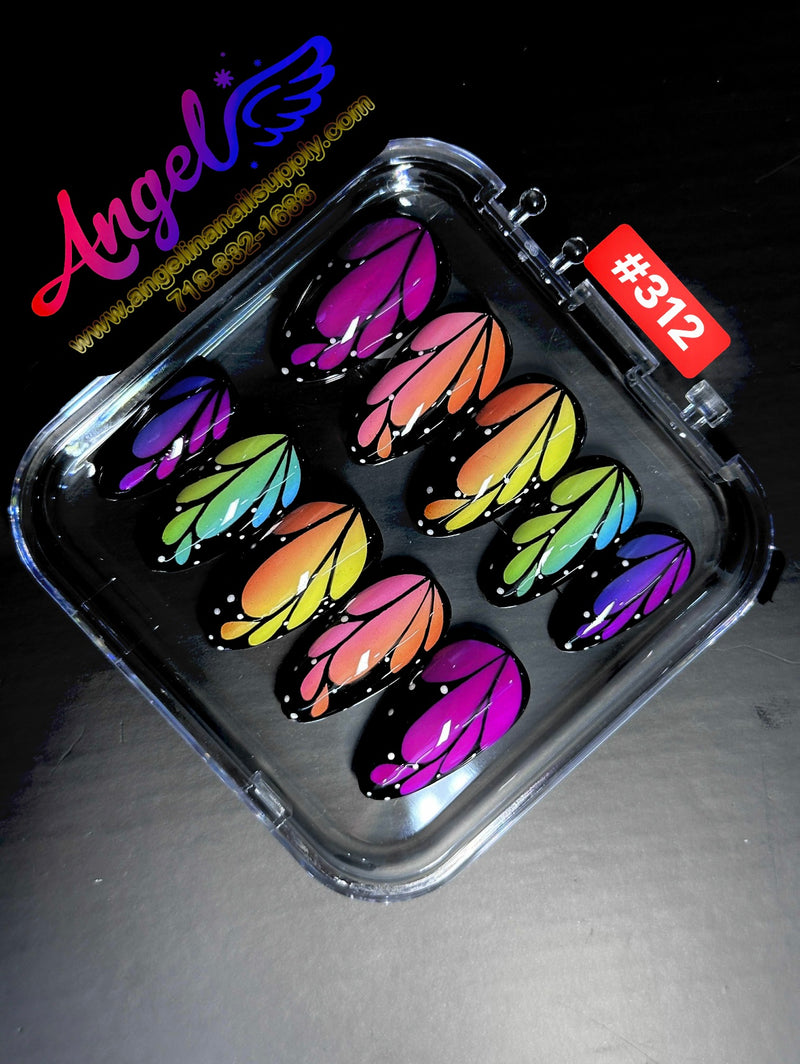 Angelina Handmade Custom Press-On | #300-#339