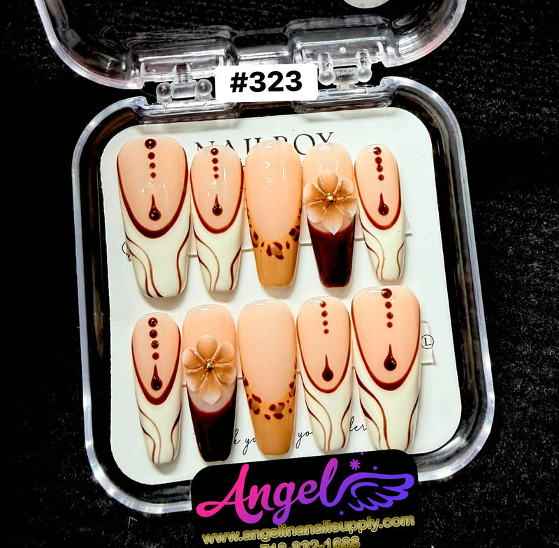 Angelina Handmade Custom Press-On | #300-#329