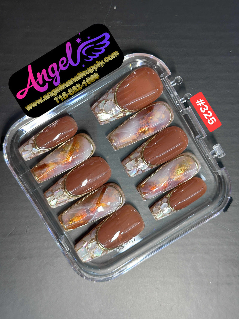 Angelina Handmade Custom Press-On | #300-#339