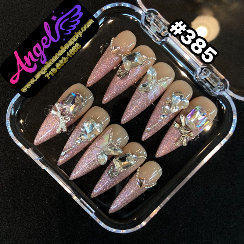 Angelina Handmade Custom Press-On | #360-#389