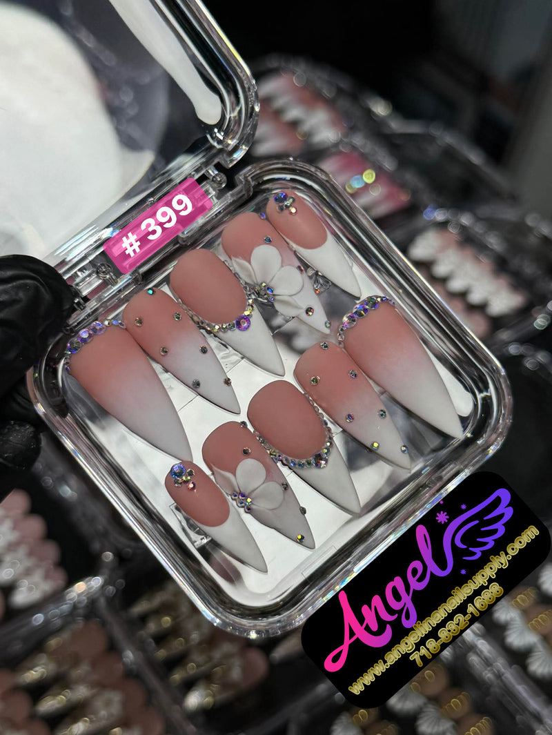 Angelina Handmade Custom Press-On | #390-#419