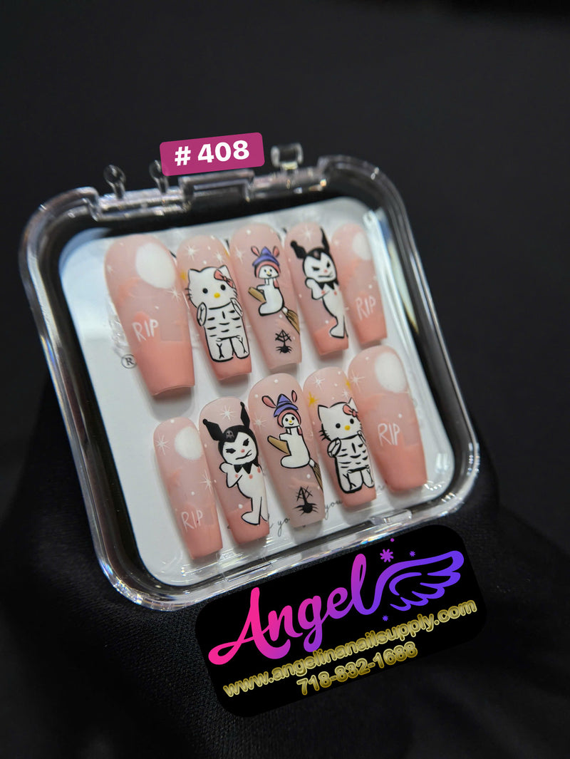 Angelina Handmade Custom Press-On | #390-#419