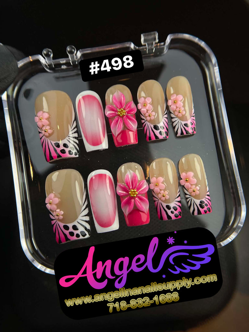 Angelina Handmade Custom Press-On | #480-#509