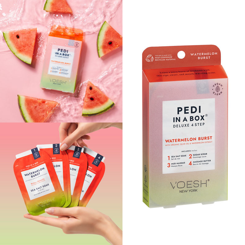 VOESH - Pedi in a Box Watermelon Burst (hộp)