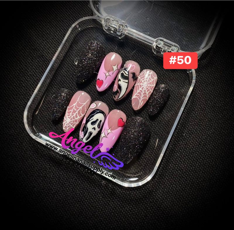 Angelina Handmade Custom Press-On | #030-#059