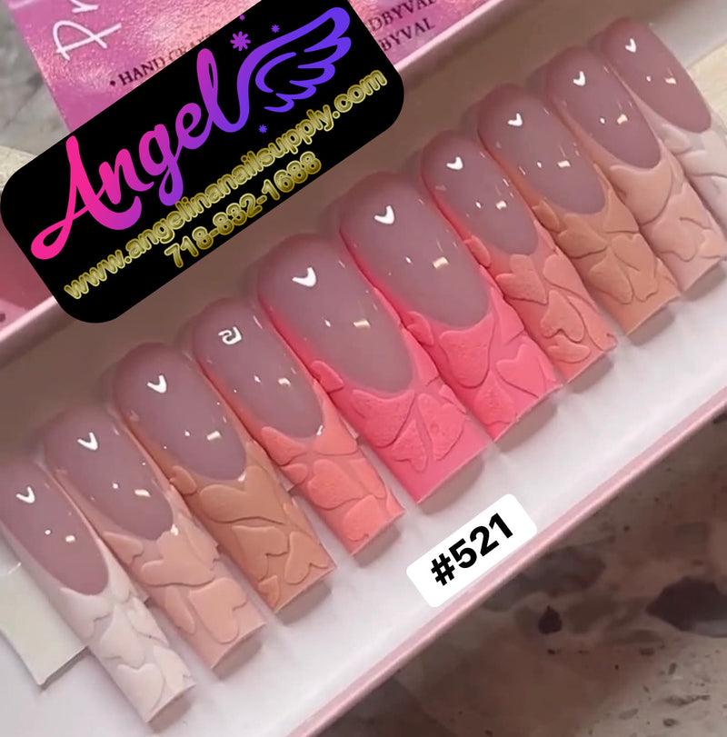 Angelina Handmade Custom Press-On | #510-#539
