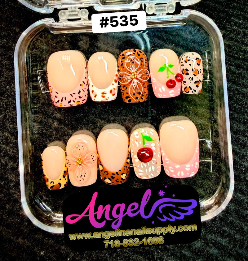 Angelina Handmade Custom Press-On | #510-#539