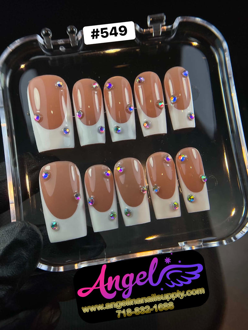 Angelina Handmade Custom Press-On | #549