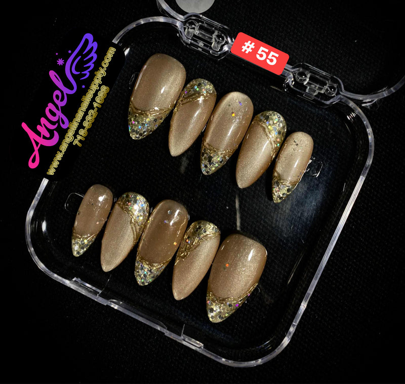 Angelina Handmade Custom Press-On | #030-#059