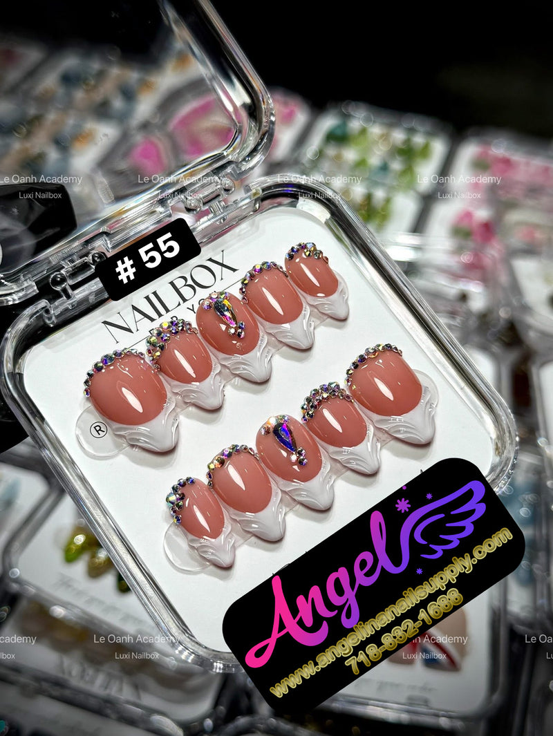 Angelina Handmade Custom Press-On | #030-#059