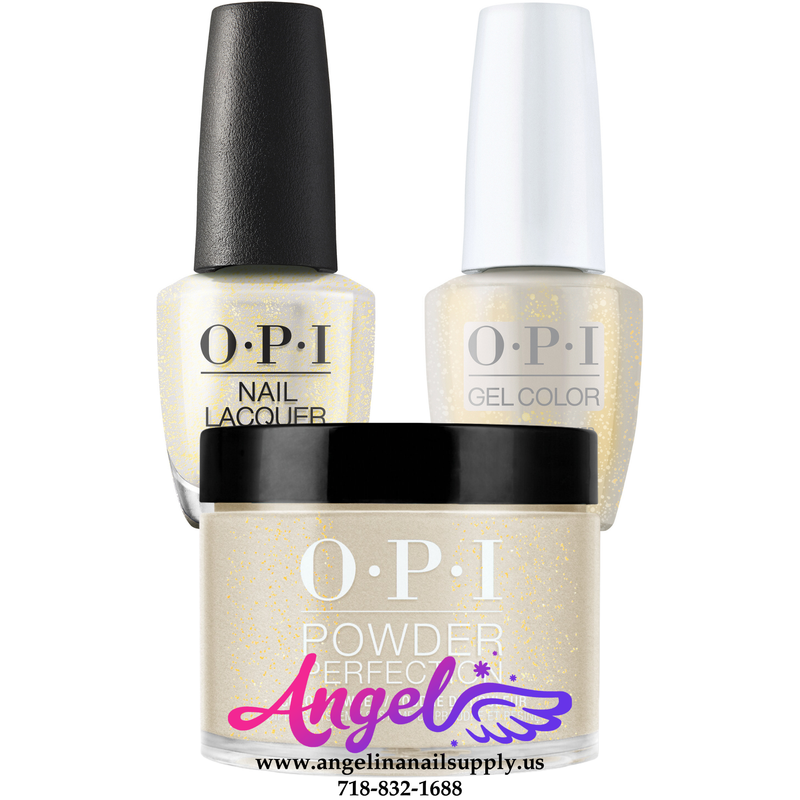 OPI 3in1 combo DP-GC-NL S021 GLITERALLY SHIMMER