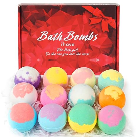 Bath Bombs Set 12 Fragrances