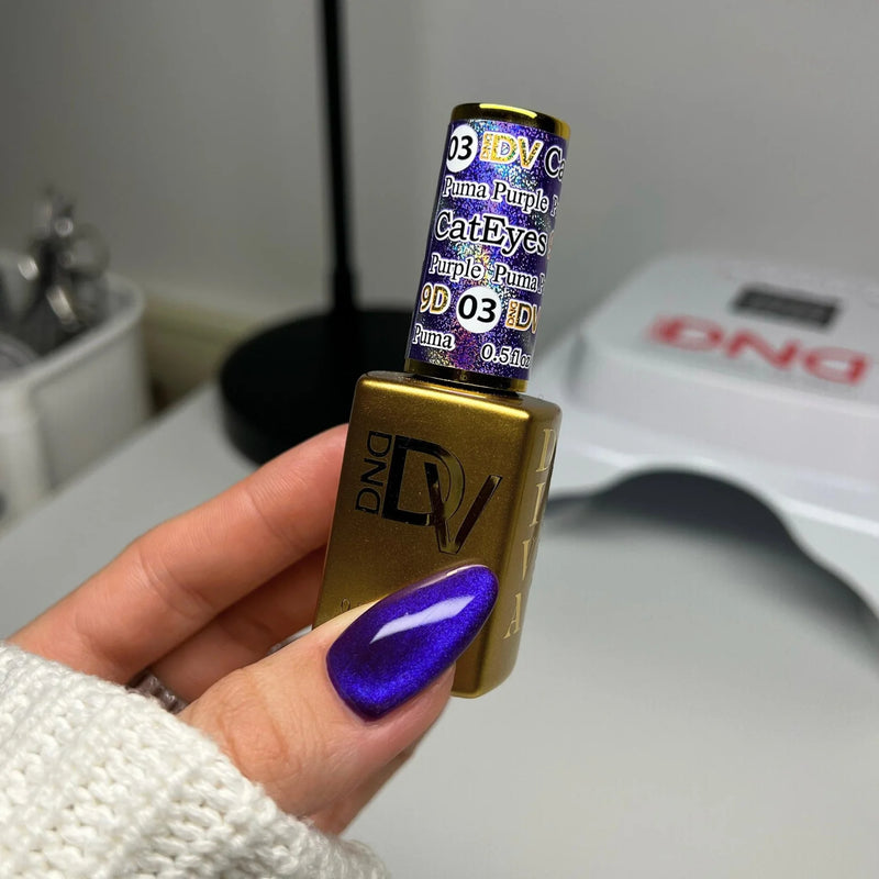 Diva 9D Cat Eyes Collection Glassball Set 12 colors #1 - #12 GEL ONLY